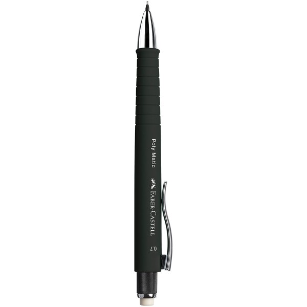 Faber-Castell "Poly Matic 0.7 Druckbleistift" (0,7mm) Black