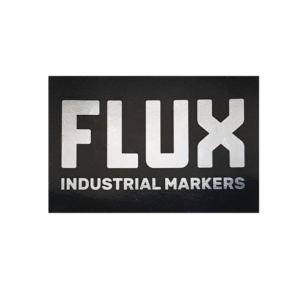 Super Deal - "Flux Silver Sticker" (5x8cm)