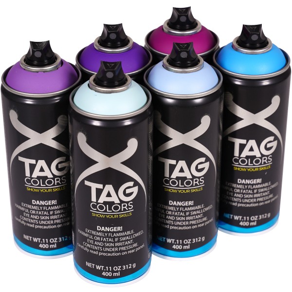 TAG Colors "Show Your Skills - Hyperspace Sixpack" (6x400ml)