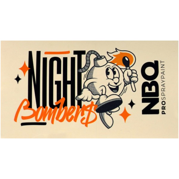 Super Deal "Night Bombers" Sticker (7x10cm)