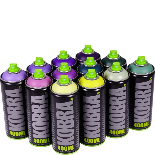 Kobra "New HP 12er Set - Poison Plant Tones" (12x400ml)