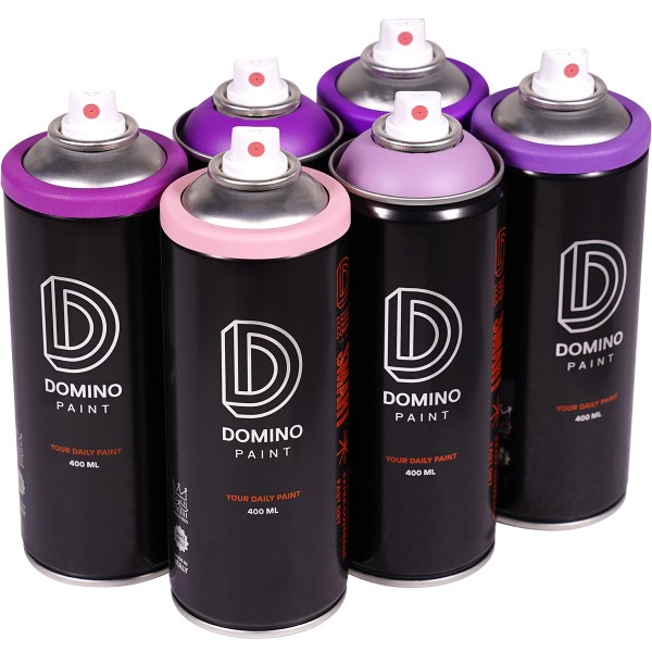 Domino "Smart" Sixpack Purple Passion Tones (6x400ml)