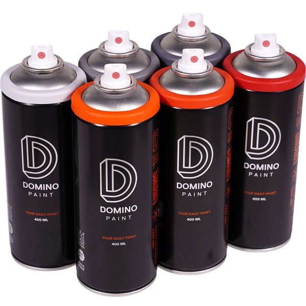 Domino "Smart" Sixpack Fire Wall Tones (6x400ml)