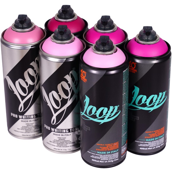 Loop "Multi Color Sixpack - Purple Power Tones" (6x400ml)