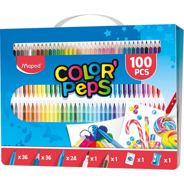 Maped "Color´Peps" Buntstift 100er Set