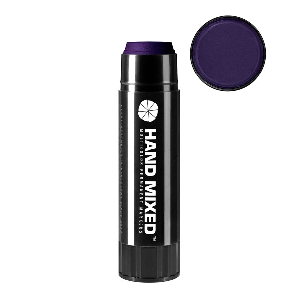 Hand Mixed "Pocket" Solid Marker - Purple