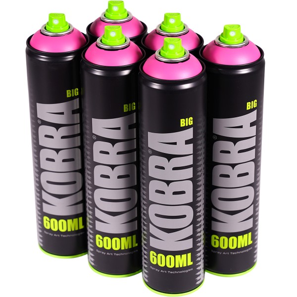 Kobra Big "One Color Sixpack" Big Light Magenta 5010 (6x600ml)