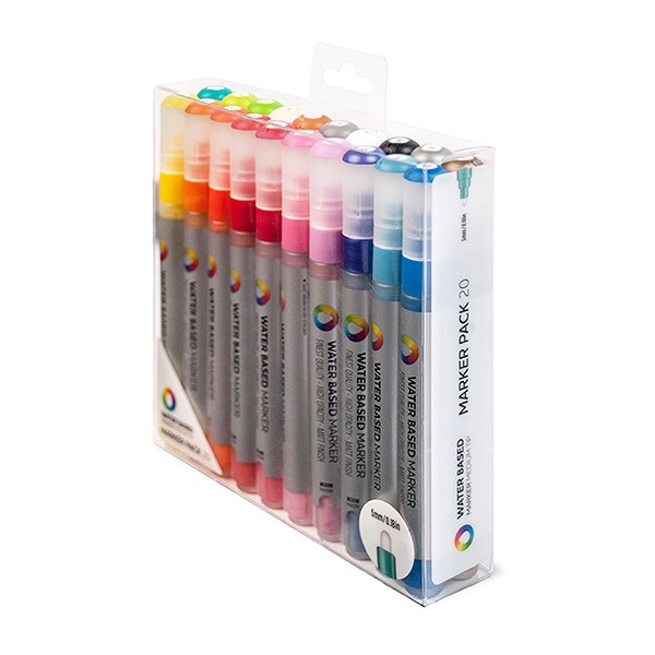 MTN "Water Based Marker 20er Set" - Medium (5mm)
