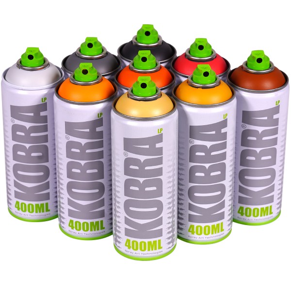 Kobra "New LP 9er Set Concrete Summer Tones" (9x400ml)