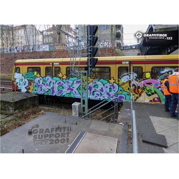 Super Deal "BACKER" Gbox Sticker Serie #152 (10x15cm)