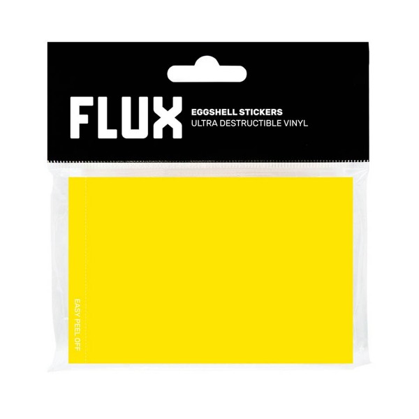 Flux "Eggshell Stickers" Yellow 50 Stk.(7x10cm)