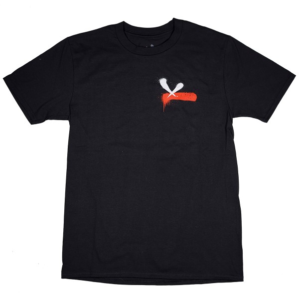 Dztroy T-Shirt "Crossline" Black