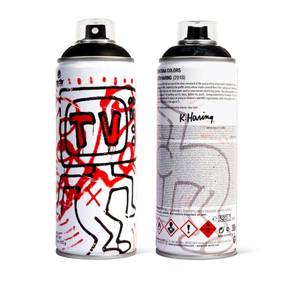 MTN "Keith Haring Special Edition - Black" (400ml)