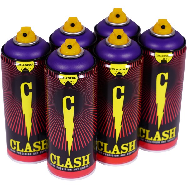 Clash "Paint One Color Sixpack Boreal 45-6" (6x400ml)