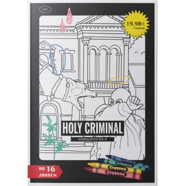 Ausmalbuch "Holy Criminal Vol. 2" ( A4)