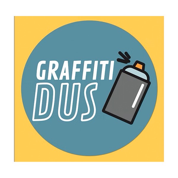 Super Deal "Graffiti DUS" Sticker (6x6cm)