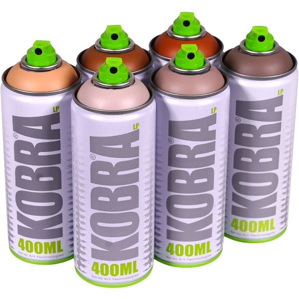 Kobra "New LP Sixpack Wood & Rock Tones" (6x400ml)