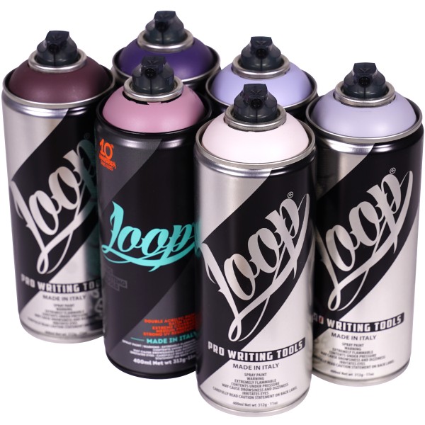 Loop "Multi Color Sixpack - Skull Crusher Tones" (6x400ml)