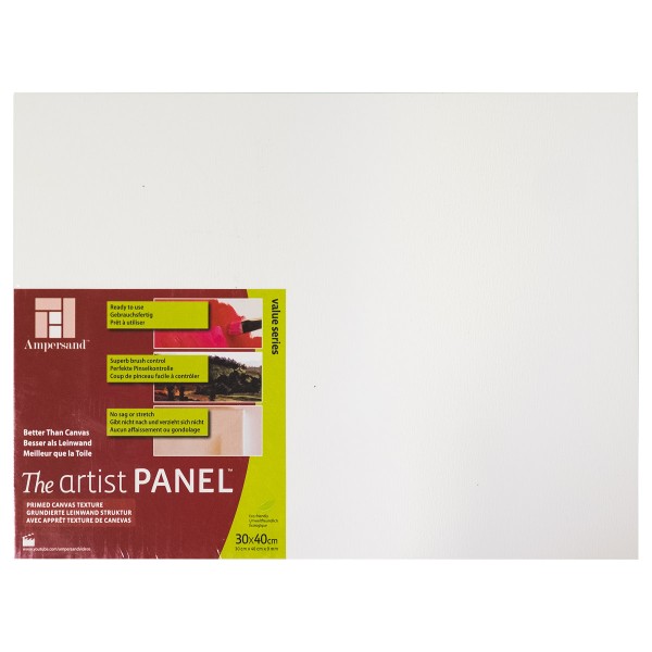 Ampersand "The Artist Panel - Canvas Texture" 30x40cm (9mm)