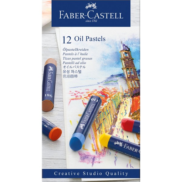 Faber-Castell "Goldfaber Ölpastellkreiden" 12er Set