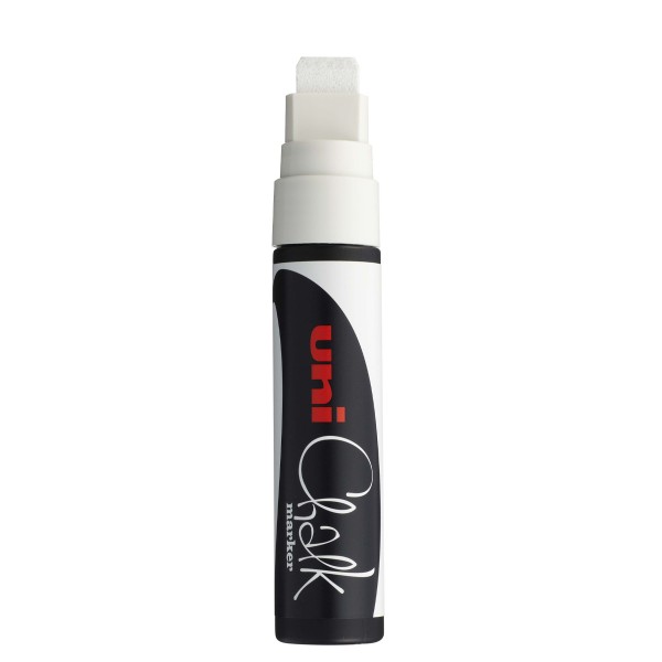 Uni Chalk "PWE-17K" Kreide Marker (15mm) - White