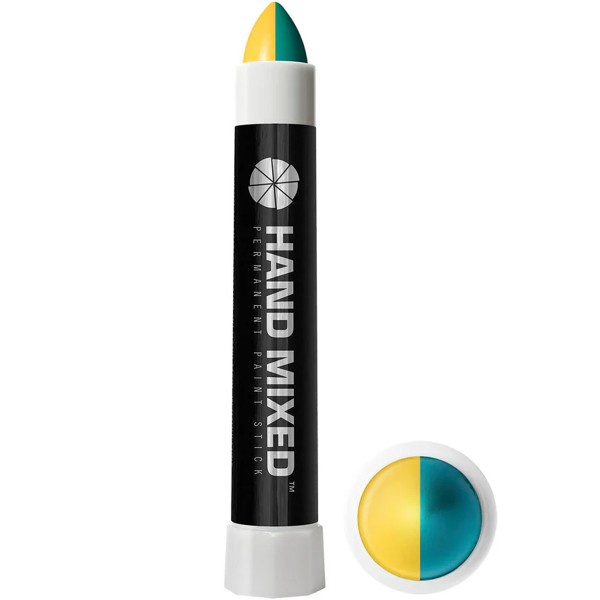 Hand Mixed Duo "Solid Marker - Lima" (2 Slices)