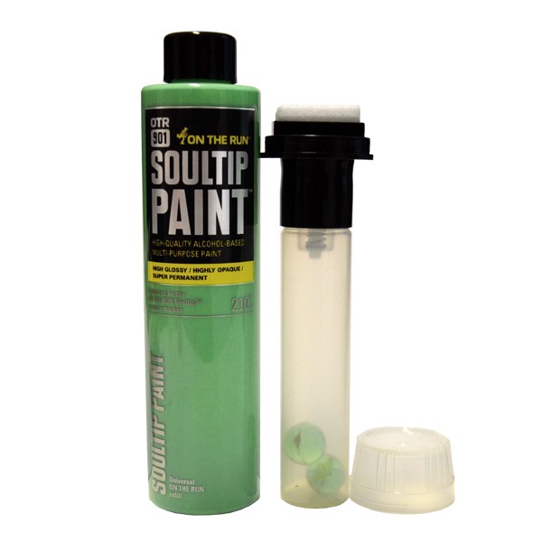 OTR.901 Soultip Paint inkl. OTR.093 Empty Marker Set - Neon Green