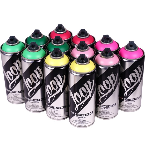 Loop "12er Paint Box - Bright Tones" (12x400ml)