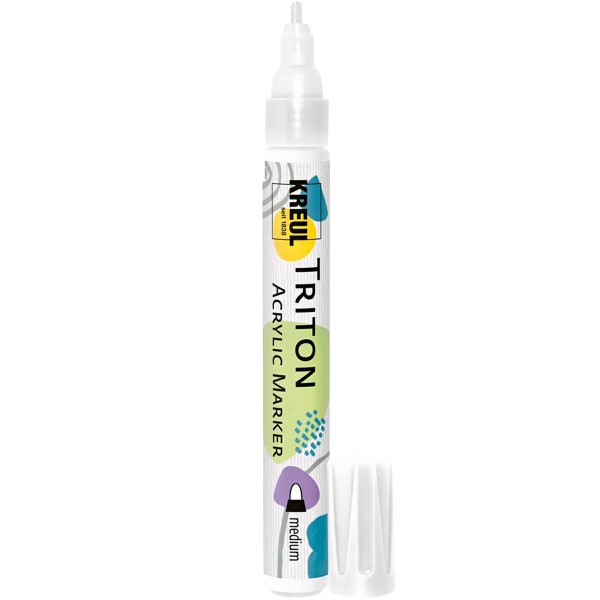 Kreul "Acrylmarker TRITON Medium" (1-3mm) White