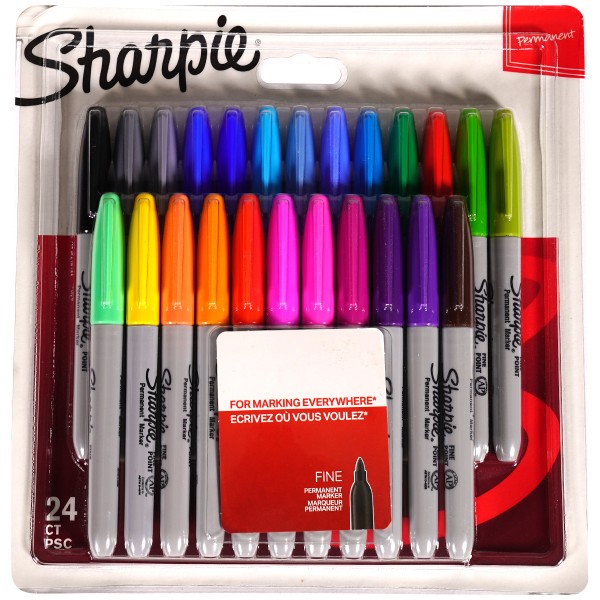 Sharpie "Fine" Marker 24er Set (1mm)