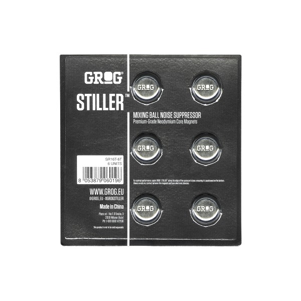 Grog Magnet "Stiller" 6er Set