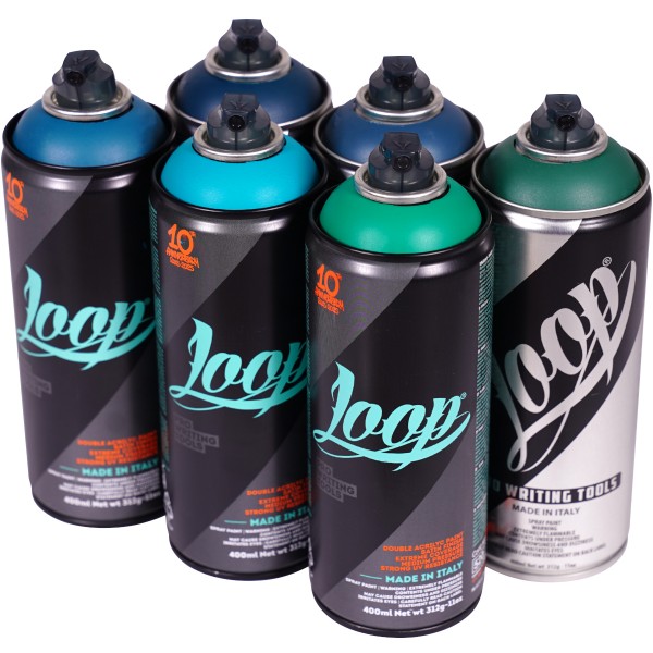 Loop "Multi Color Sixpack - Nightmare Tones" (6x400ml)