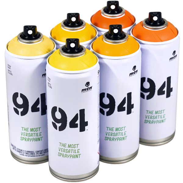 MTN 94 "Multi Color Sixpack - Sunshine Tones" (6x400ml)