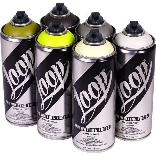 Loop "Multi Color Sixpack - Dirty Hike Tones" (6x400ml)