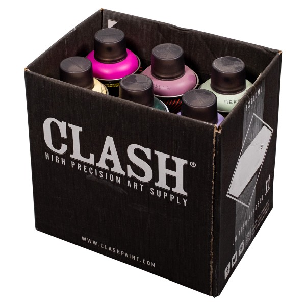 Clash "Paint - Random Tone Sixpack" (6x400ml)
