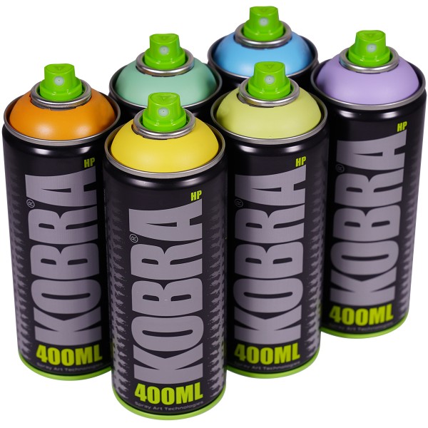 Kobra "New HP Sixpack Pastel Tones" (400ml)