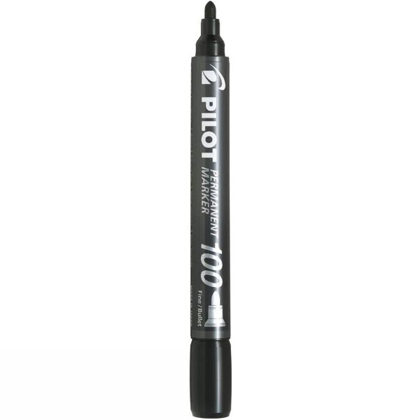 Pilot "Permanentmarker 100" (1mm) Black