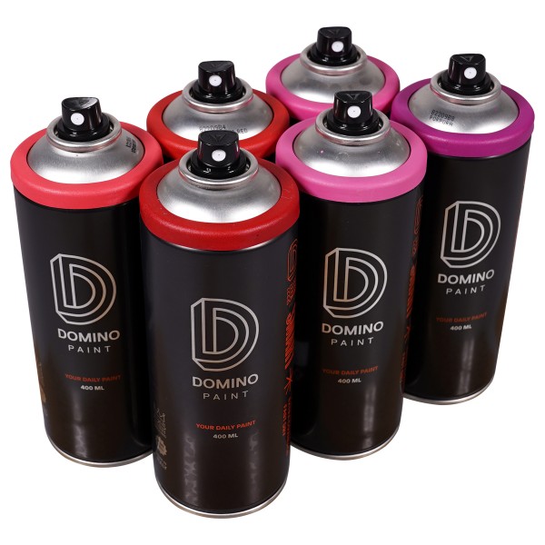 Domino "Smart" Sixpack Pink Candy Tones (6x400ml)