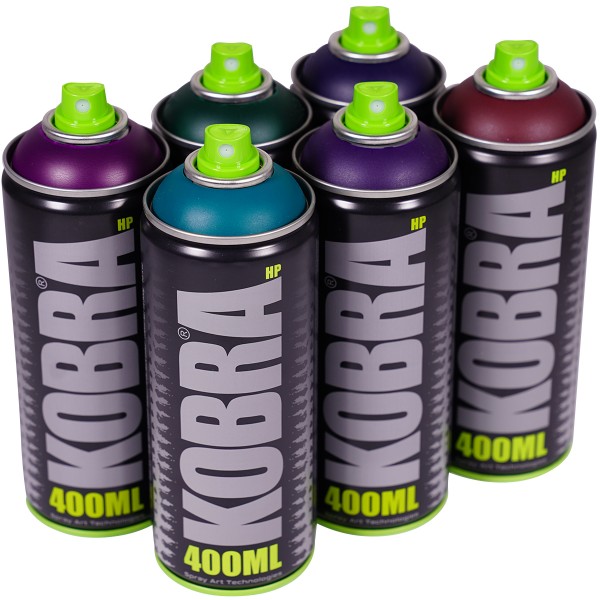 Kobra "New HP Dark Tones Sixpack" (6x400ml)