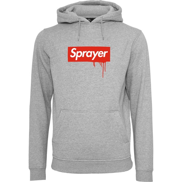 Eight Miles High Hoodie "Sprayer" Grey