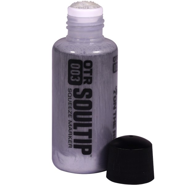 OTR.003 "Soultip Squeeze Filled" Marker (18mm) - Chrome Silver