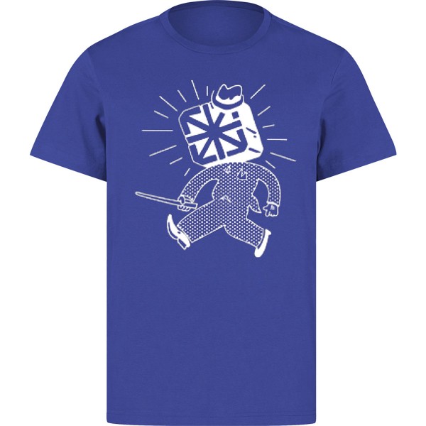 The Seventh letter T-Shirt "Dude" Blue