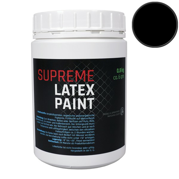 Supreme "Latex Paint" 0,8 kg Black