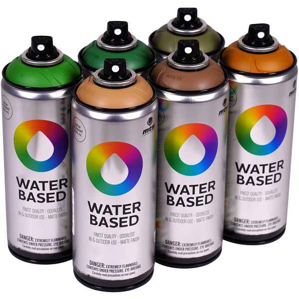 MTN Water Based "Sixpack Offroad Tones" (6x400ml)