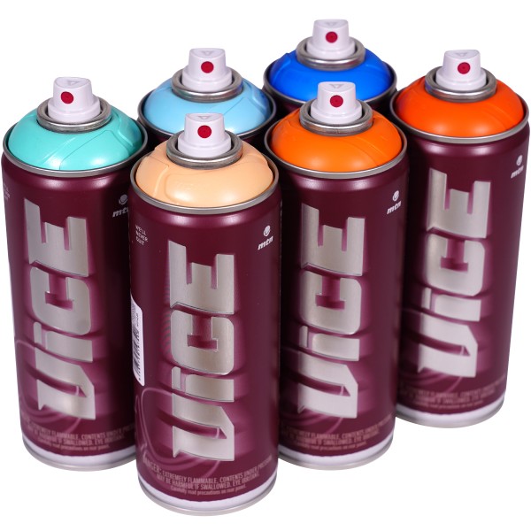 MTN "Vice" Sixpack Fresh Fire Tones (6x400ml)