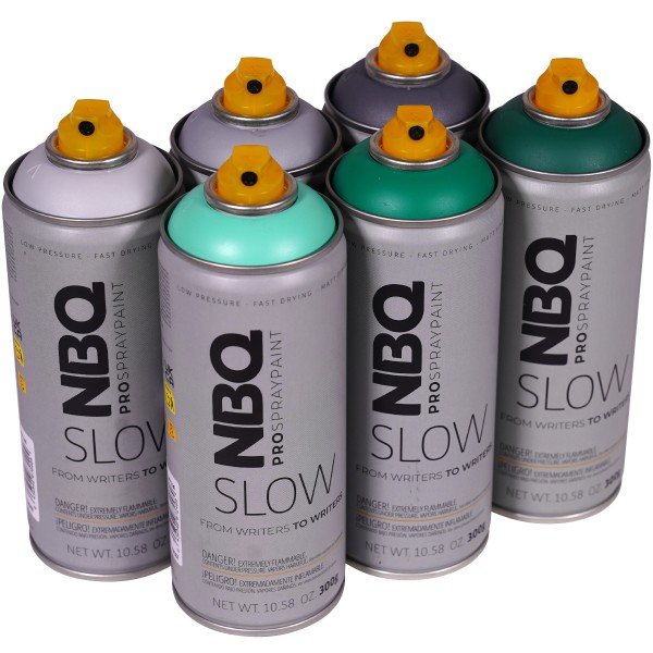 NBQ "New Slow" Sixpack Mint Stone (6x400ml)