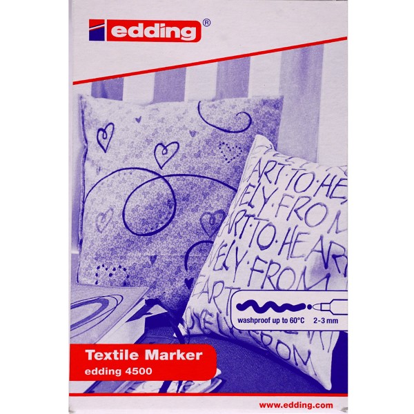 Edding "4500" Textilmarker 10er Basic Set (2-3mm)