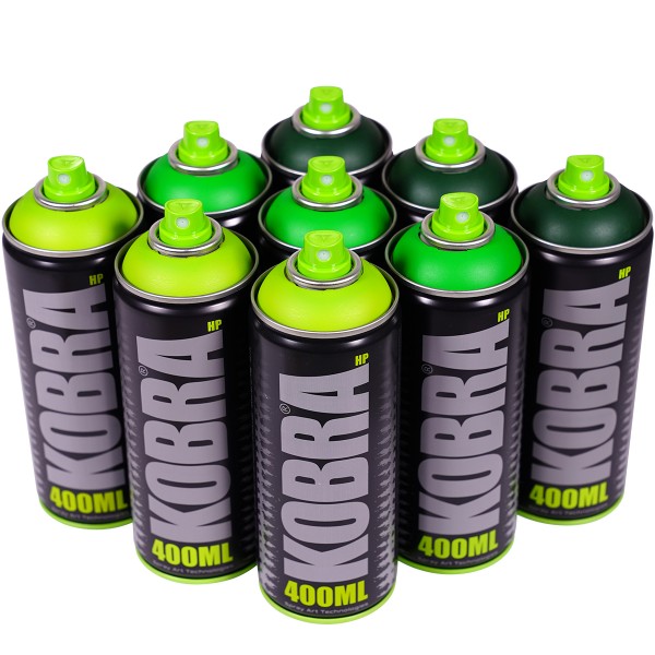 Kobra "New HP 9er Set - Jungle Tones" (9x400ml)