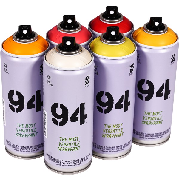MTN 94 "Multi Color Sixpack - Bay Area Tones" (6x400ml)