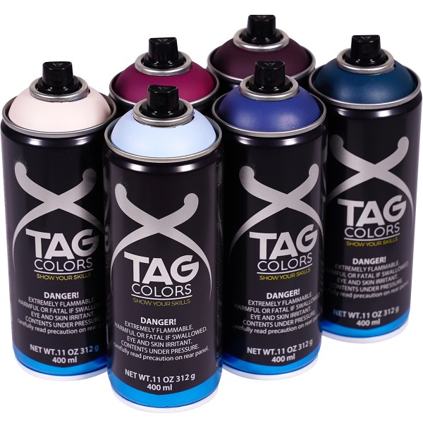 TAG Colors "Show Your Skills - Toy Bomb Sixpack" (6x400ml)